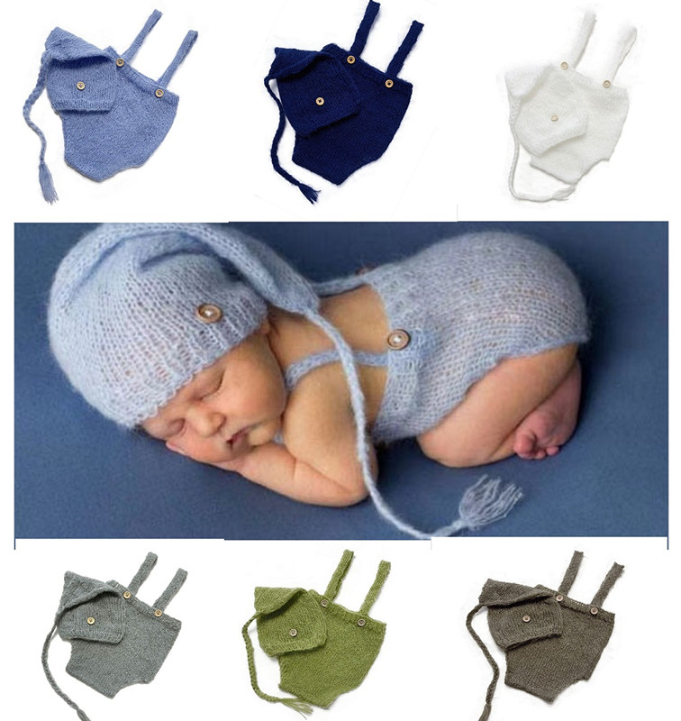 Baby Clothing Crochet - 2pcs/set Crochet Newborn Outfit Newborn Photography