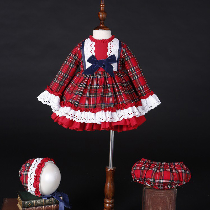 Baby Clothing On Sale - Baby Girl Autumn Winter Christmas Red