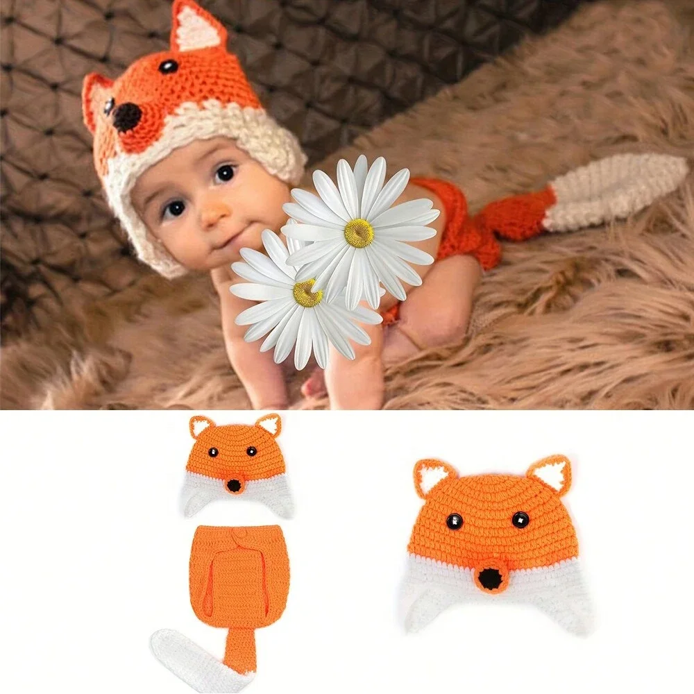 Baby Clothing On Sale - Animal Style Newborn Baby Crochet Knitted
