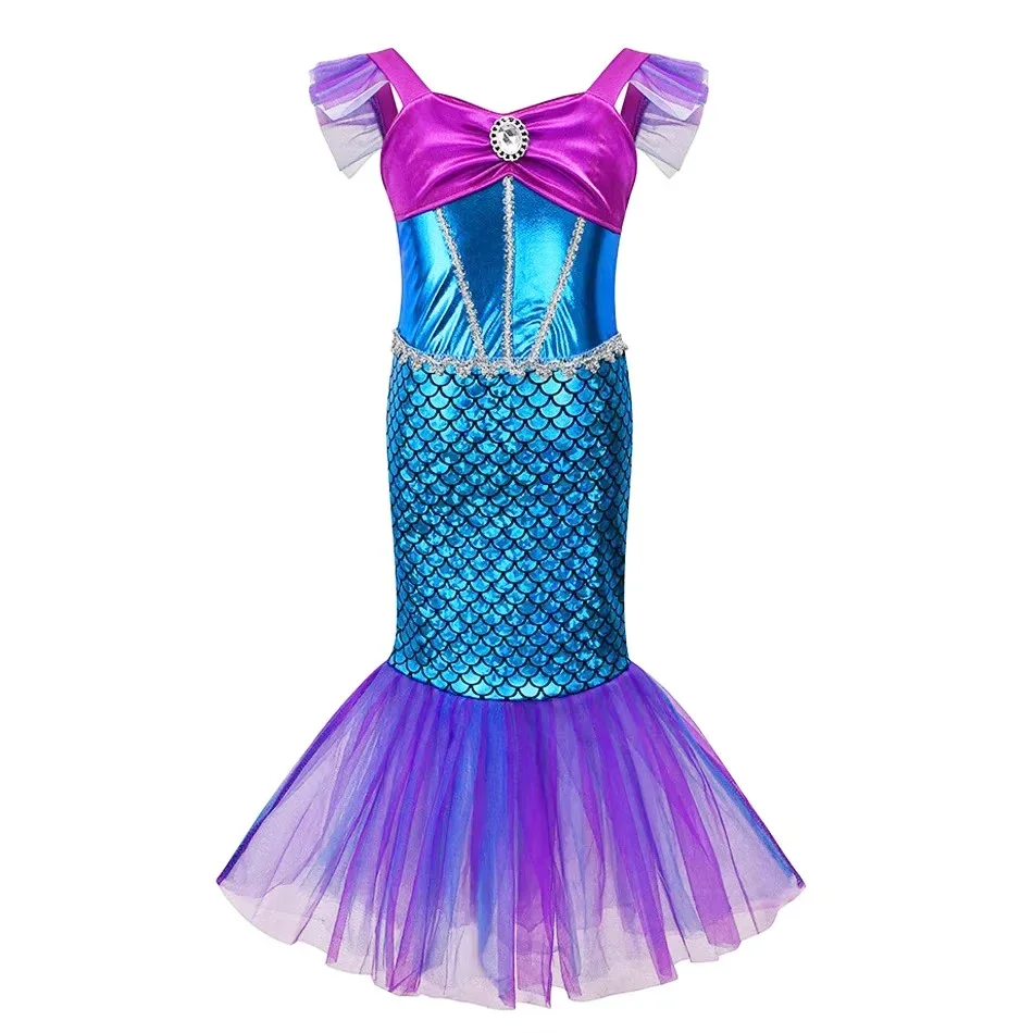 Mermaid Dress Girls Kids Cospl - Baby Clothing Europe recension och pris