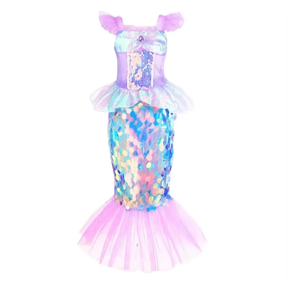 Mermaid Dress Girls Kids Cospl - Baby Clothing Europe recension och pris