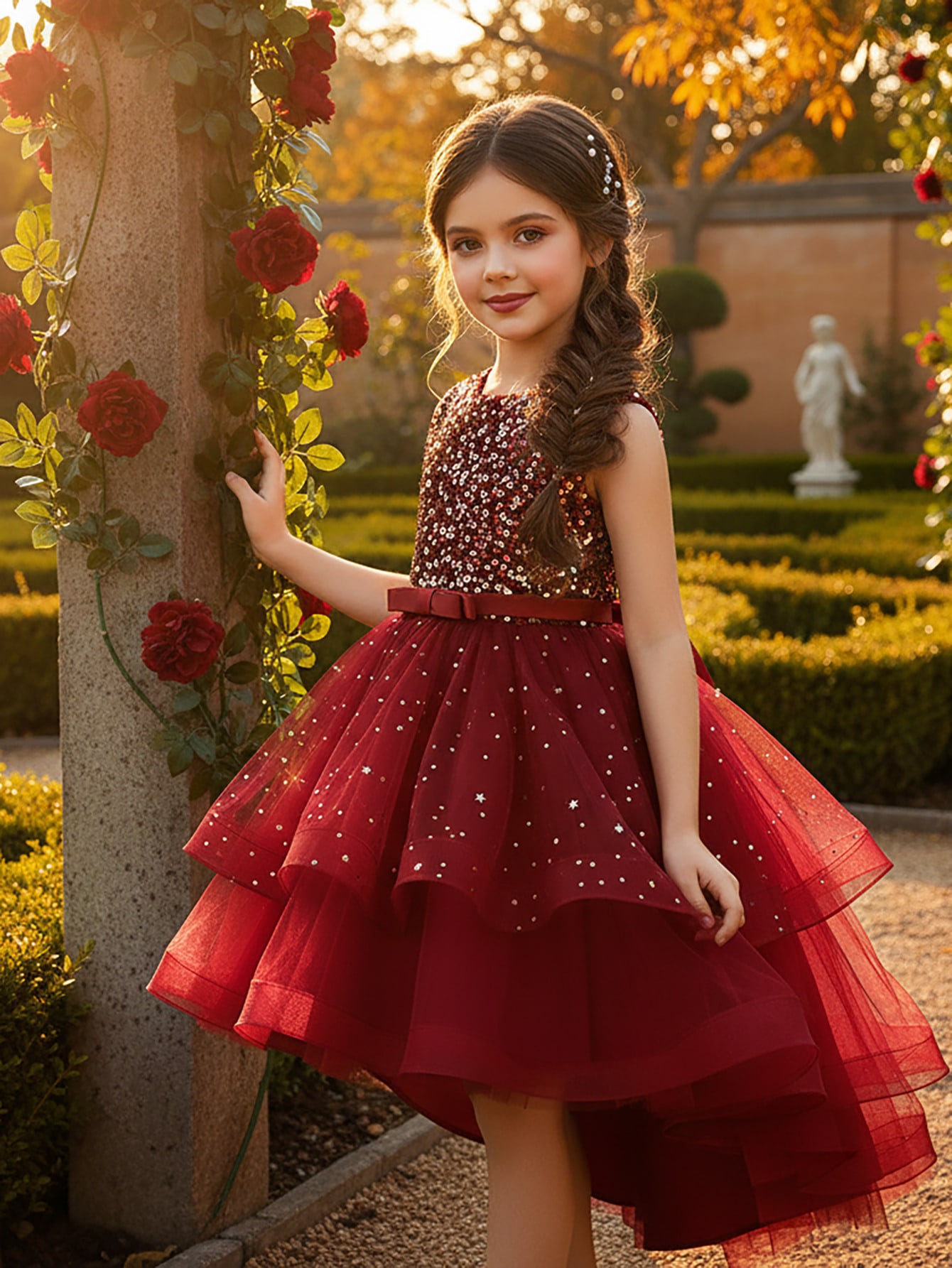 Baby Girl Princess Floral Sequ - Baby Clothing On Sale recension och pris