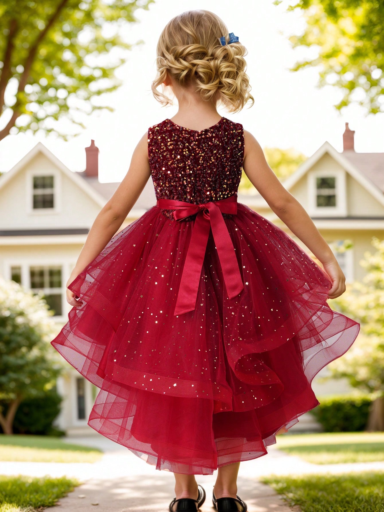 Baby Girl Princess Floral Sequ - Baby Clothing On Sale recension och pris