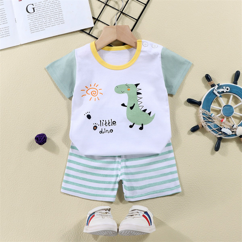 Cotton Tees+Shorts 2-piece Tra - Baby Clothing On Sale recension och pris