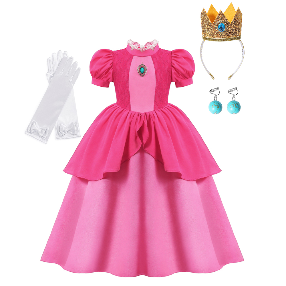 Peach Cosplay Dress Girl Movie - Baby Clothing Europe recension och pris