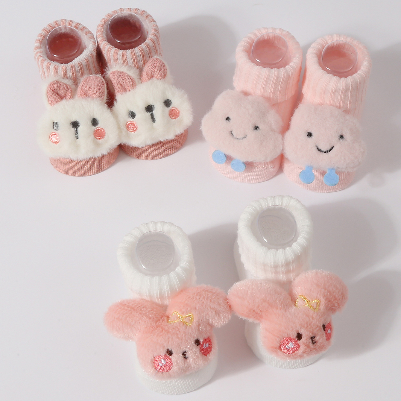 3Pairs/set Baby Socks Girls Bo - Baby Clothing Crochet recension och pris