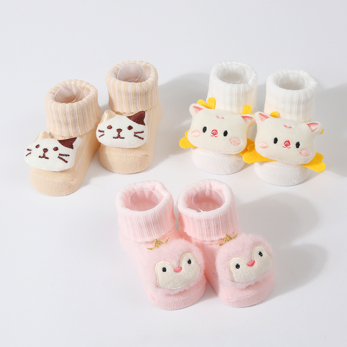3Pairs/set Baby Socks Girls Bo - Baby Clothing Crochet recension och pris