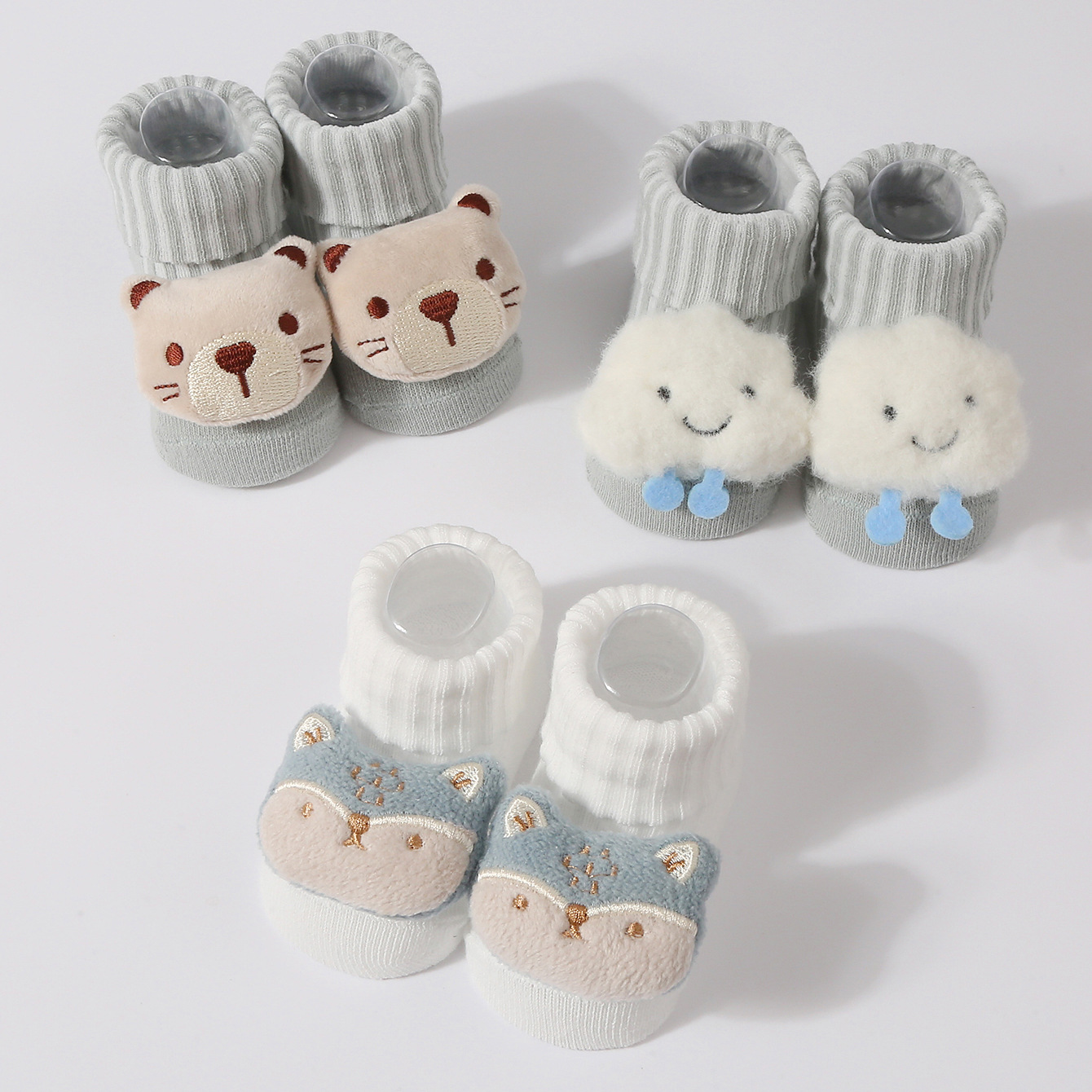 3Pairs/set Baby Socks Girls Bo - Baby Clothing Crochet recension och pris