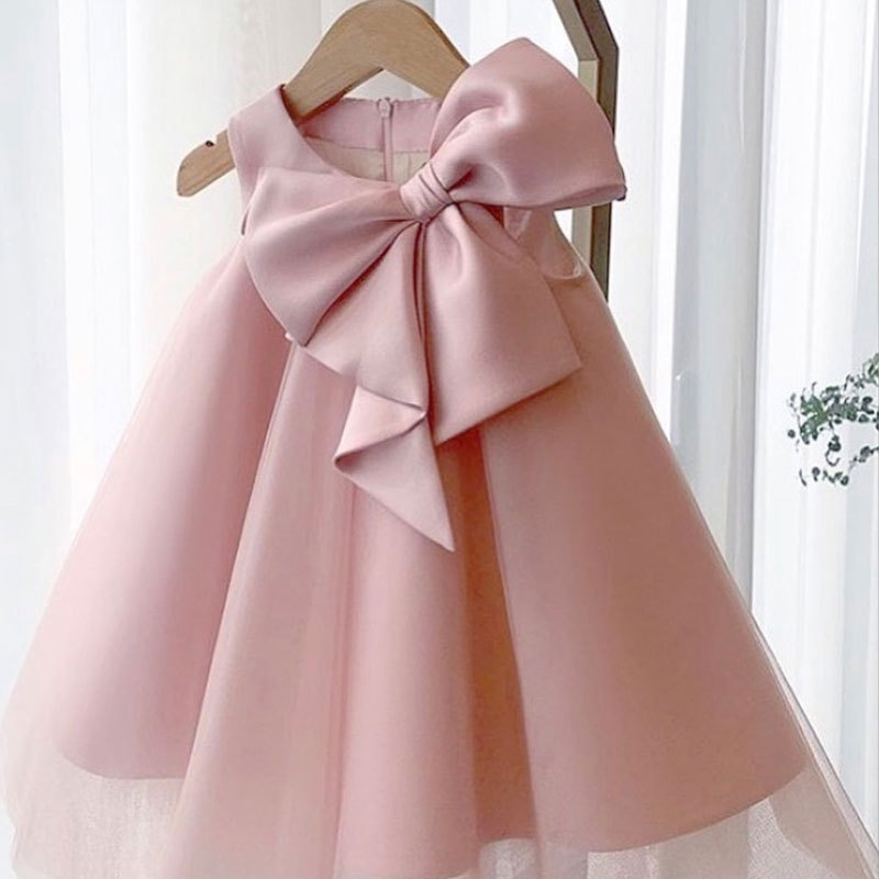 Summer Big Bow Baby Girl Dress - Baby Clothing On Sale recension och pris