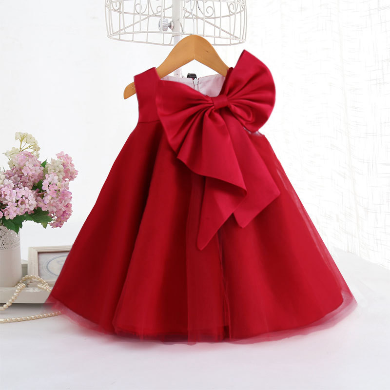 Summer Big Bow Baby Girl Dress - Baby Clothing On Sale recension och pris