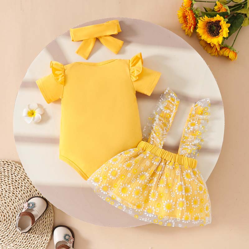 0-18 Months Baby Girl Clothing - Baby Yellow Clothing Women recension och pris