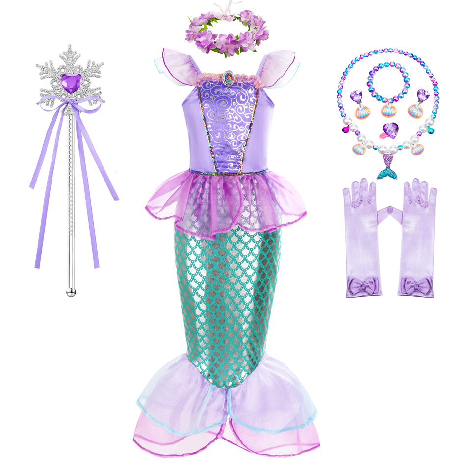 Mermaid Costume For Girls Hall - Baby Clothing Europe recension och pris