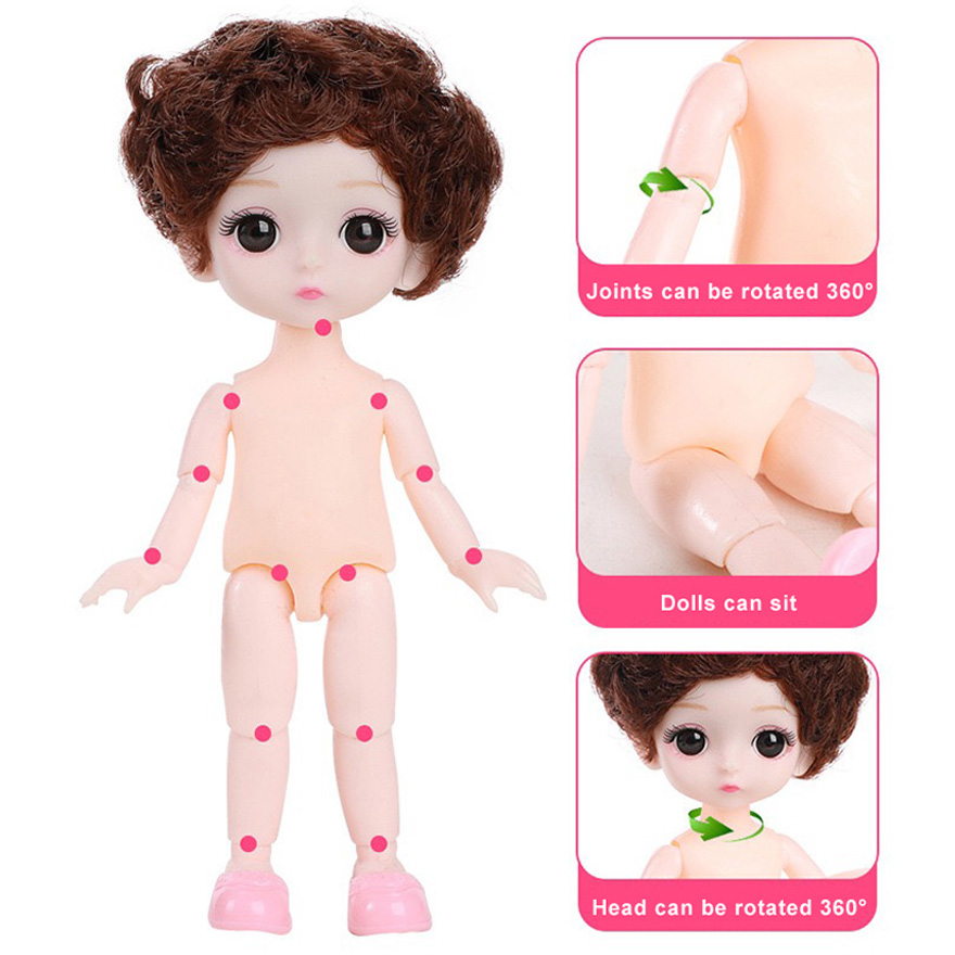 Doll For Girl Toy BJD Mini Dol - Baby Clothing On Sale recension och pris