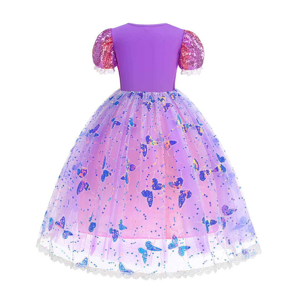 Girl Rapunzel Dress LED Light  - Baby Clothing Europe recension och pris